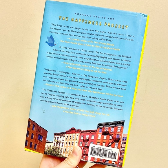 BOOKS 3 for $15 The Happiness Project by Gretchen Rouben Hardcover - Picture 2 of 3